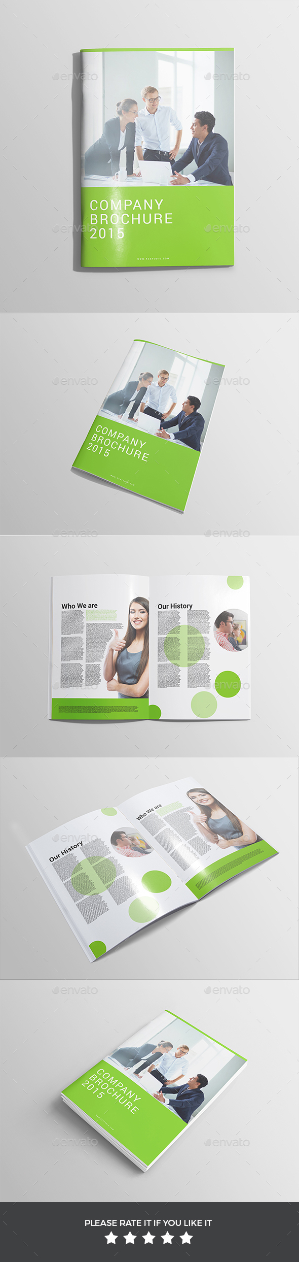 Brochure/ Magazine Mockup - Print Product Mock-Ups
