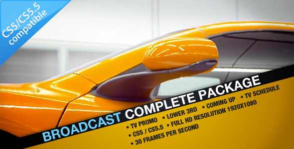 Broadcast Complete Package - VideoHive 1479337