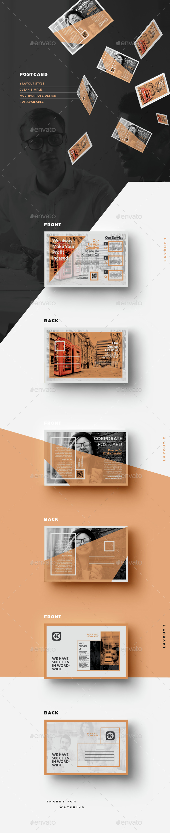 Postcard - Cards & Invites Print Templates