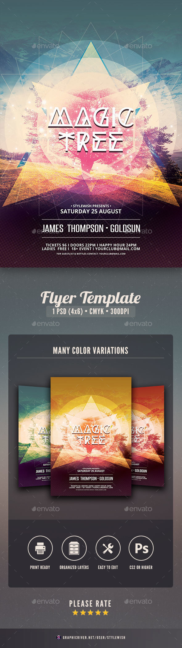 Magic Tree Flyer - Concerts Events