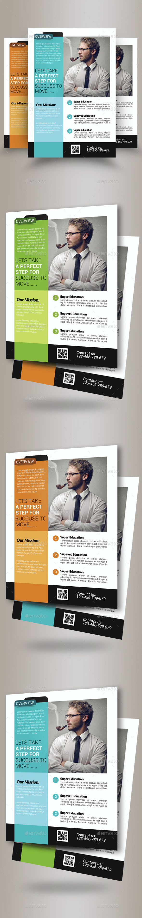 Insurance Company Business Flyer Template - Corporate Flyers