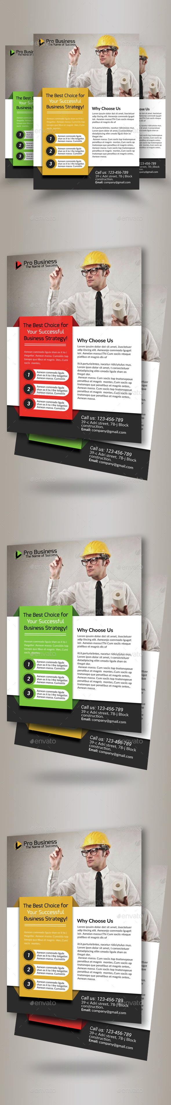 Civil Engineer & Architect Business Flyer - Corporate Flyers