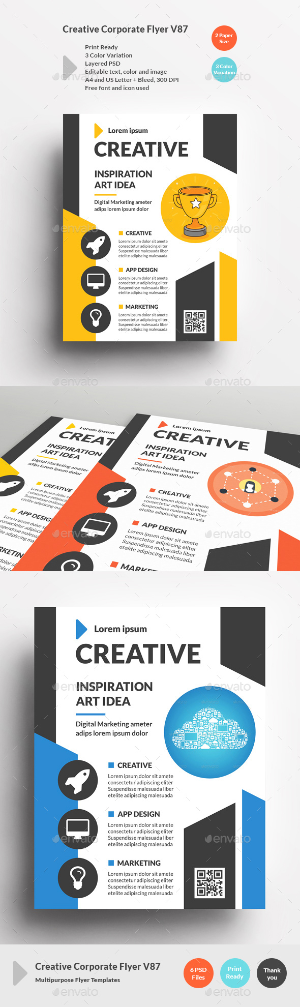 Creative Corporate Flyer V87 - Corporate Flyers