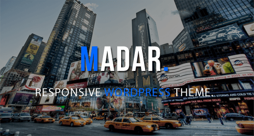 Premium Retina Ready WordPress theme
