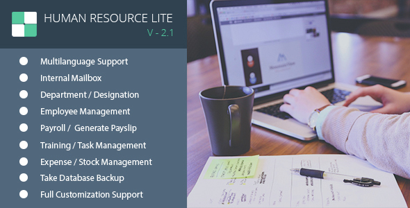 HRM - Human Resource Management Lite V-2.1 - CodeCanyon Item for Sale