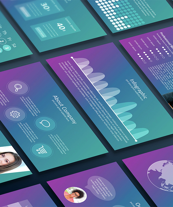 Blur 2.0 - PowerPoint presentation - Business PowerPoint Templates