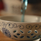 Thailand Blue Tea is Poured into a Porcelain Bowl 04 - VideoHive Item for Sale