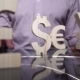 Dollar Fell. Man's Hand Has Thrown Off The DOLLAR - VideoHive Item for Sale