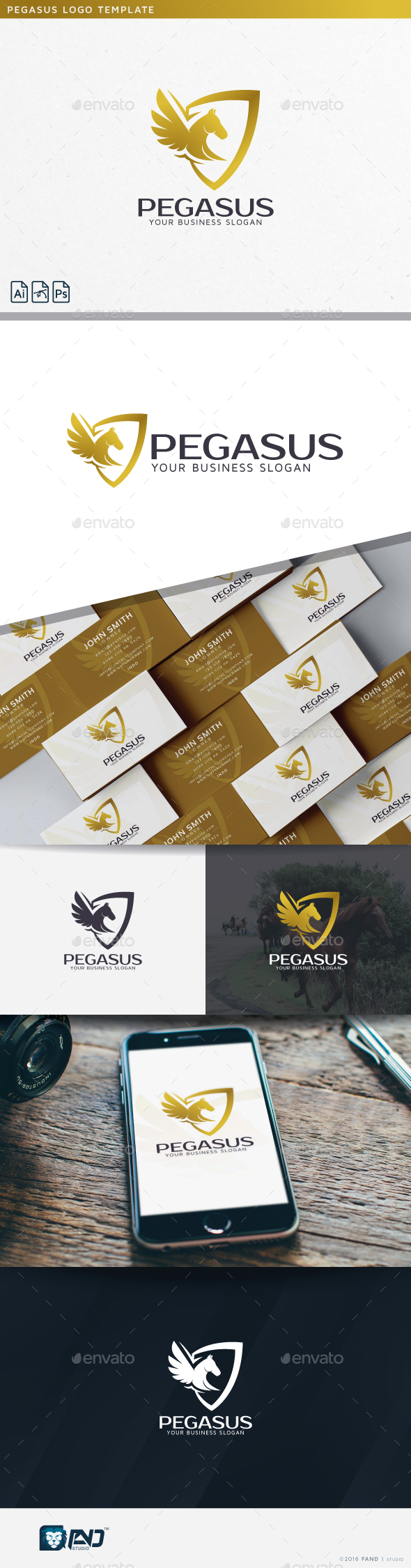 Pegasus - Symbols Logo Templates