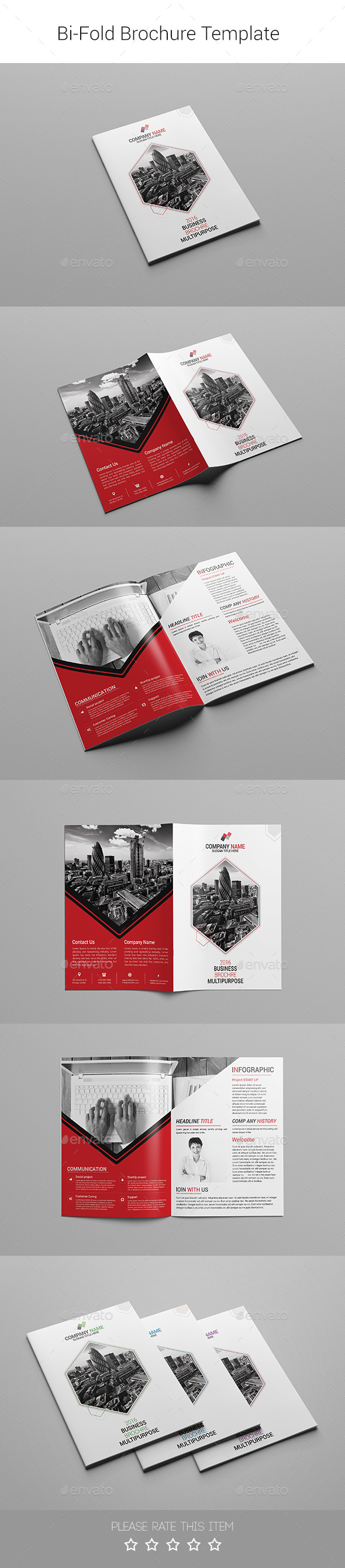 Corporate Bi-fold Brochure-Multipurpose 03 - Corporate Brochures