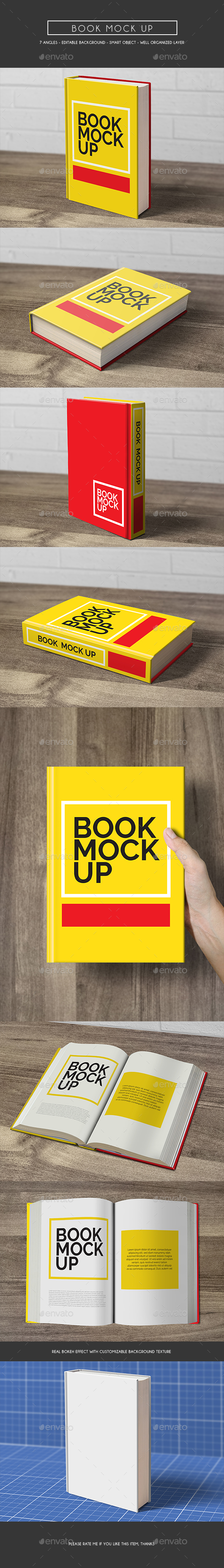 Book Mockup - Books Print