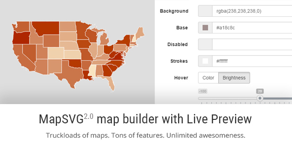 MapSVG jQuery - Responsive Vector Maps, Floorplans, Interactive SVG Images