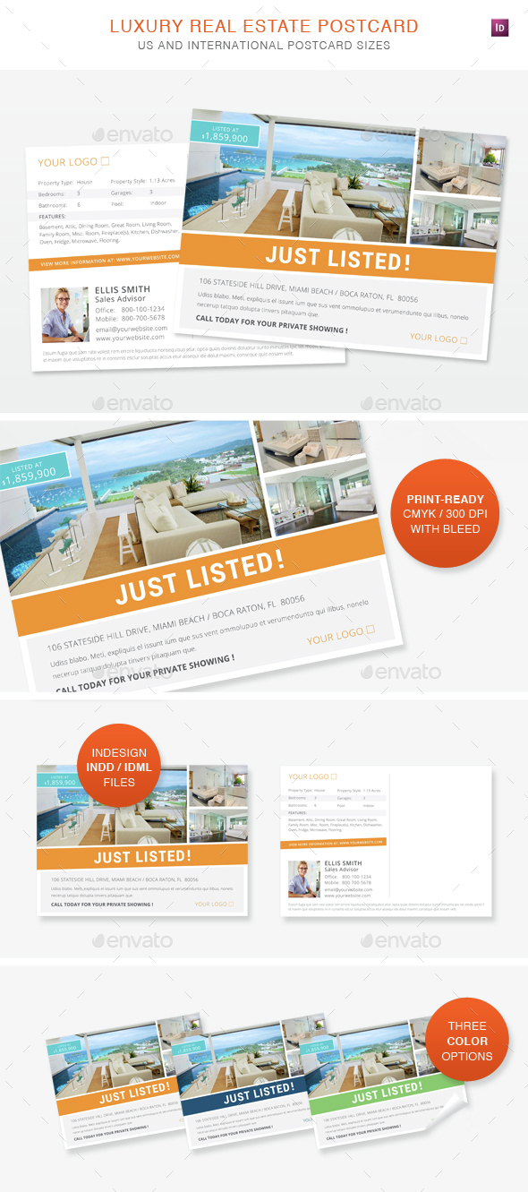 Real Estate Postcard - Corporate Flyers