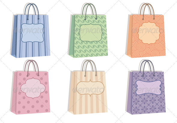 Shopping Bags With Pattern