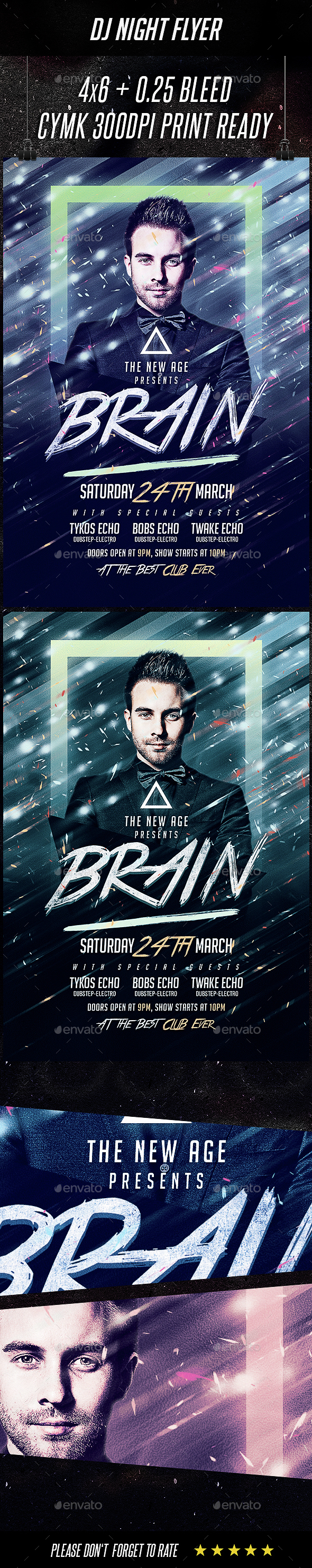 Dj Flyer Template - Clubs & Parties Events