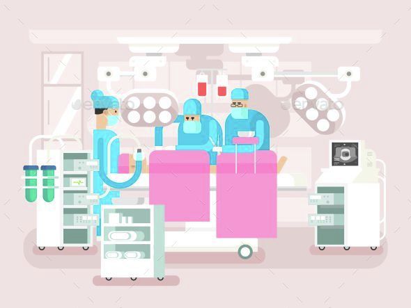 Operating Room Design - Health/Medicine Conceptual