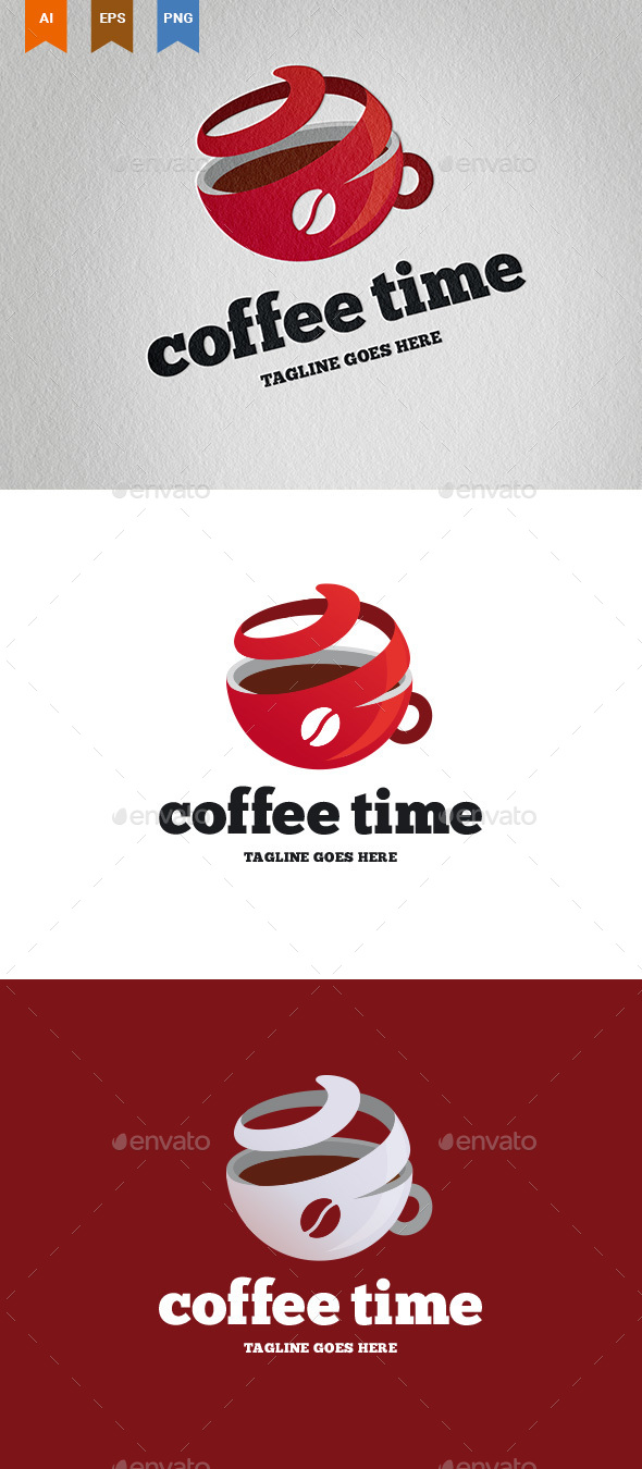 Coffee Time - Food Logo Templates