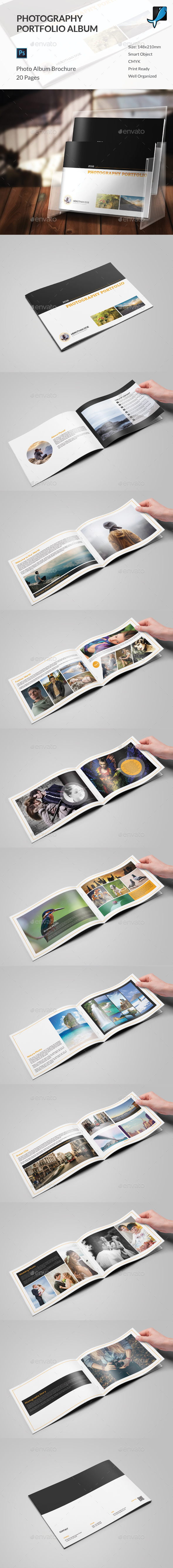 Photography Portfolio Album - Photo Albums Print Templates
