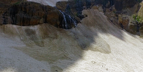 Mountains and Waterfall alt