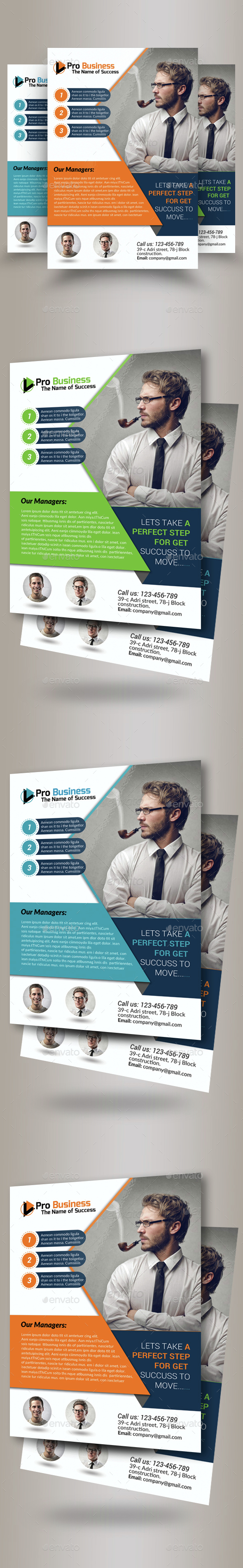 Business Training Agency Flyer Template - Corporate Flyers