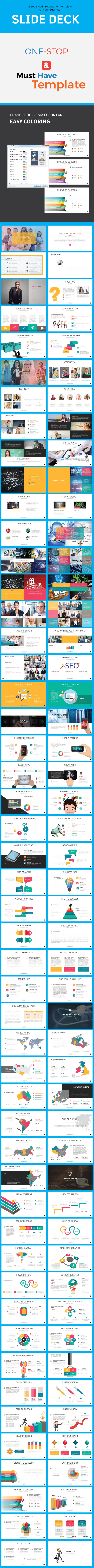 Startup Slide Deck - Pitch Deck PowerPoint Templates