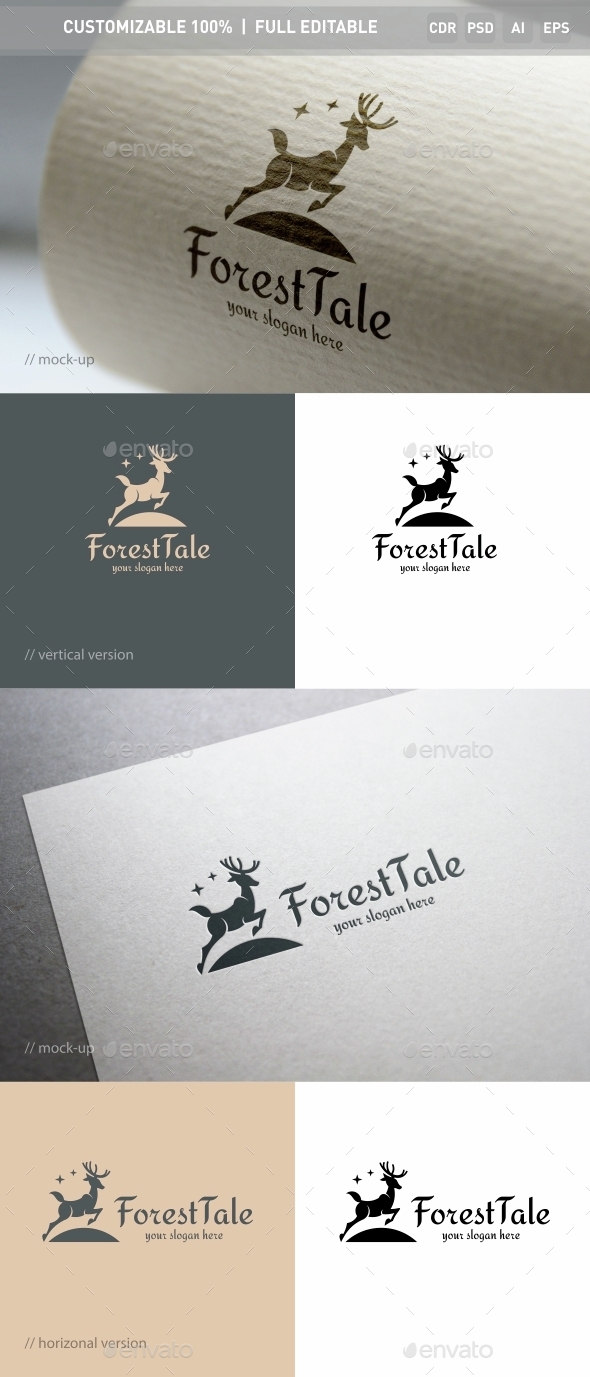 Forest Tale Logo Template - Objects Logo Templates