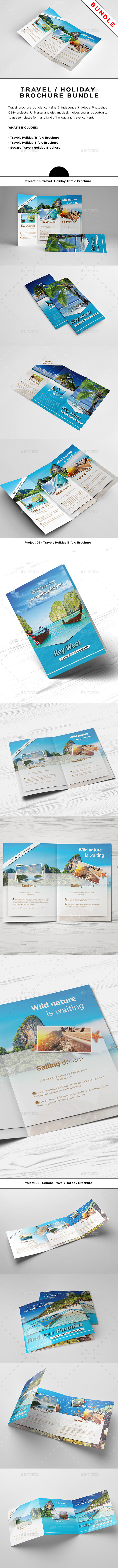 Travel / Holiday Brochure Bundle - Informational Brochures