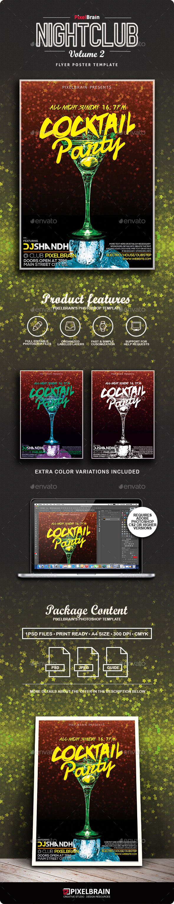 Nightclub Flyer/Poster Vol. 2 - Events Flyers