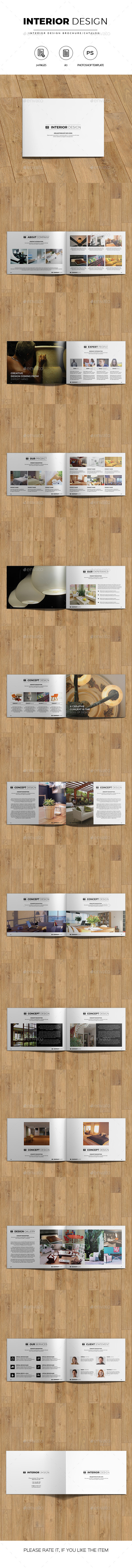 Minimal Interior Design Catalog/Brochure - Catalogs Brochures