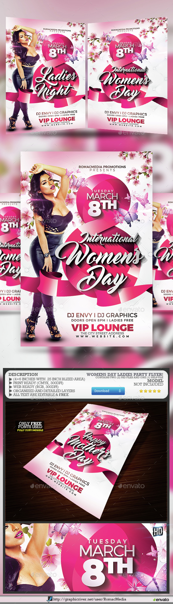 Women's Day Ladies Party - Clubs & Parties Events