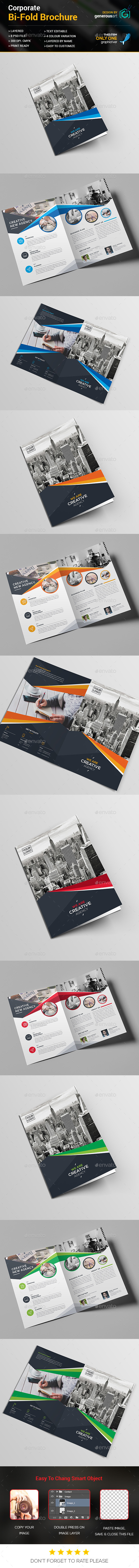Bi-Fold Business Brochure - Corporate Brochures