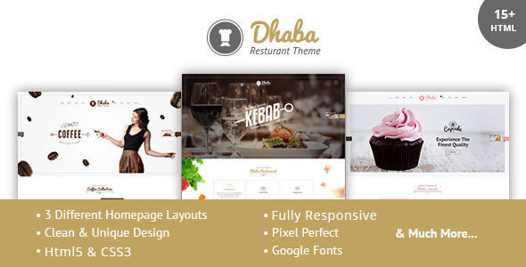 Dhaba - Restaurant - ThemeForest 14648201