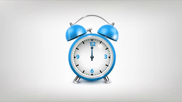 Alarm Clock Blue 12.00 alt