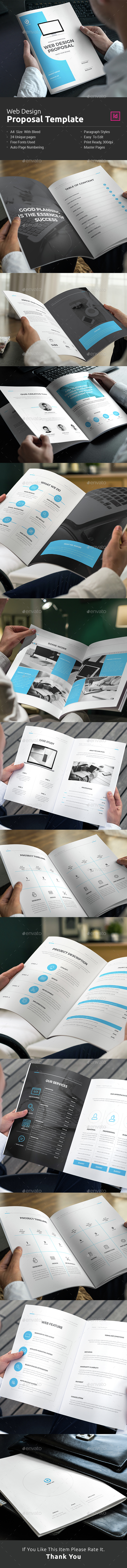 Web Design Proposal - Proposals & Invoices Stationery