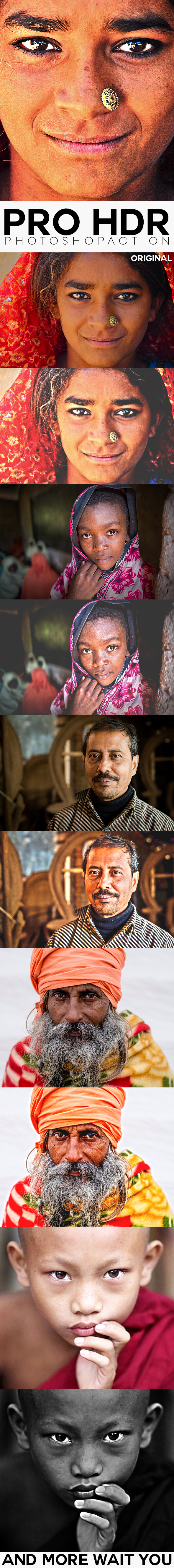 Pro HDR Photoshop Actions - Photo Effects Actions