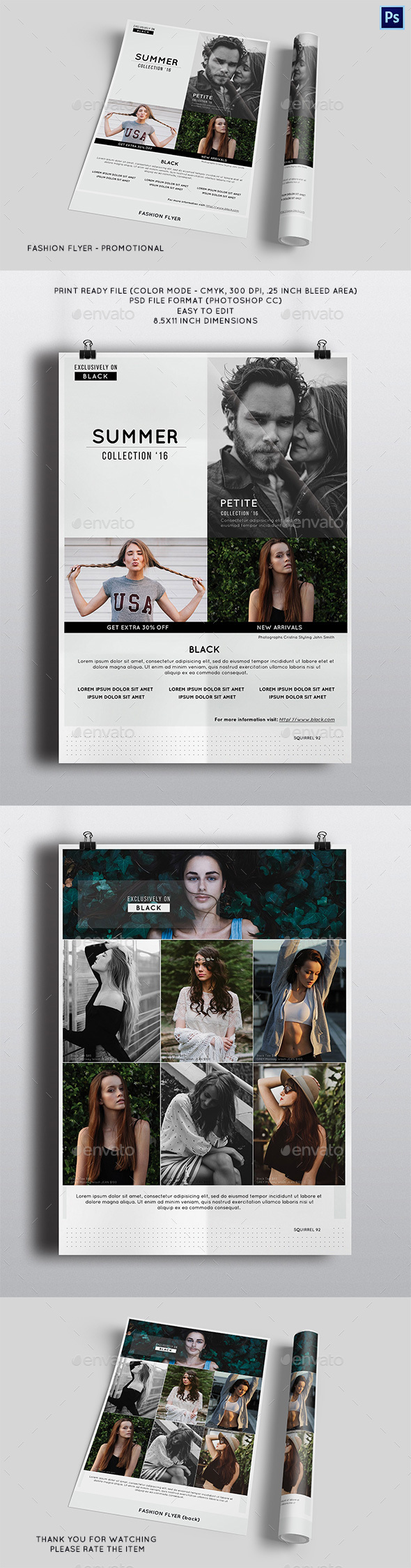 Fashion Flyer - Promotional - Corporate Flyers