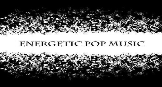 energetic pop music