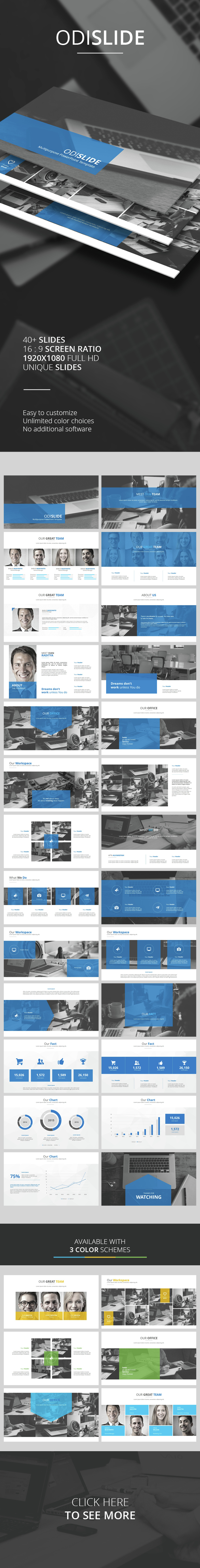 Odislide Keynote Template - Keynote Templates Presentation Templates
