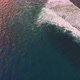 Aerial View of Ocean Waves on Sunset Time on Bali - VideoHive Item for Sale