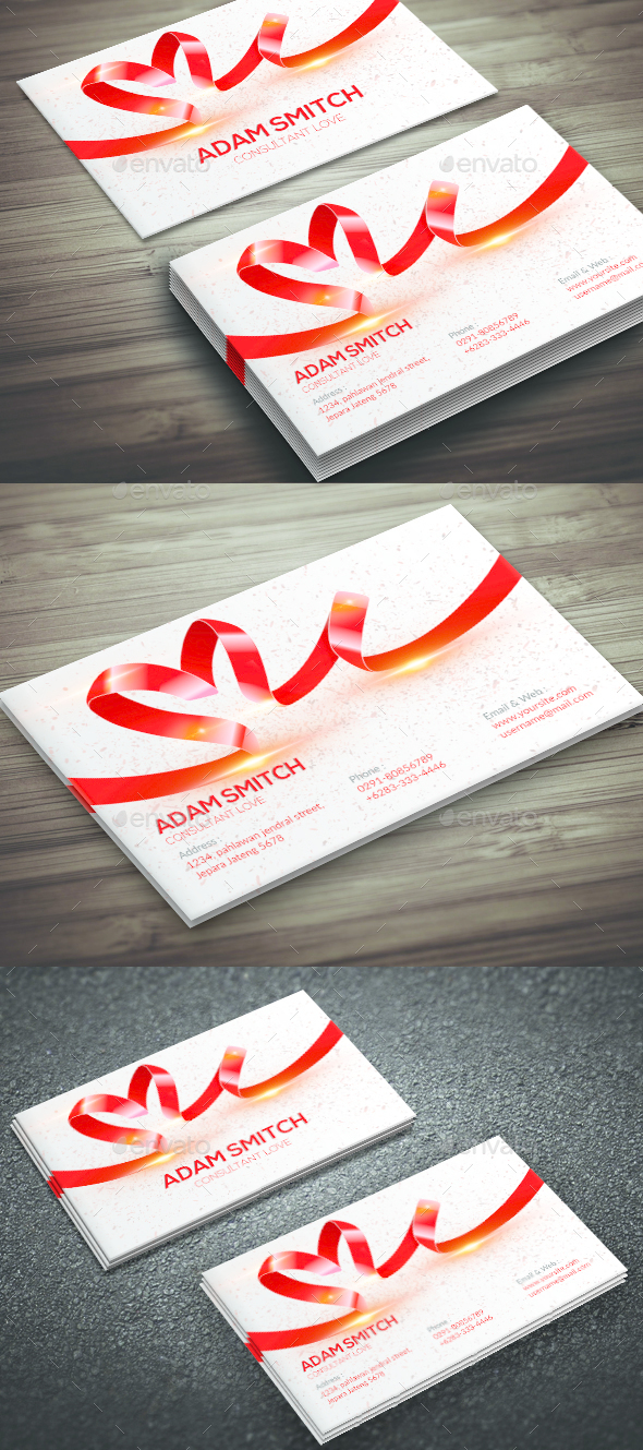 Conxultant Love Business Card - Corporate Business Cards