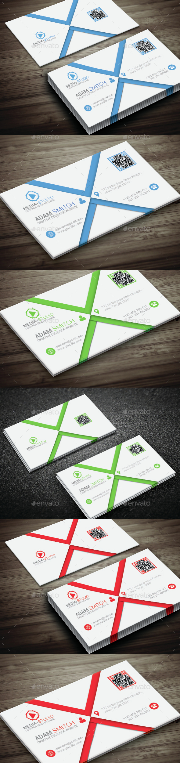 Style Corporate Business Card - Corporate Business Cards