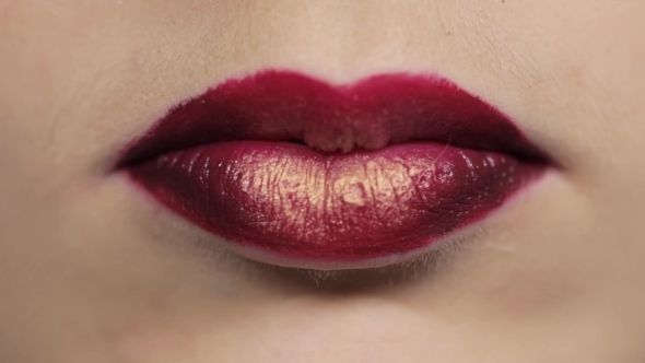 Beautiful Red Lips  