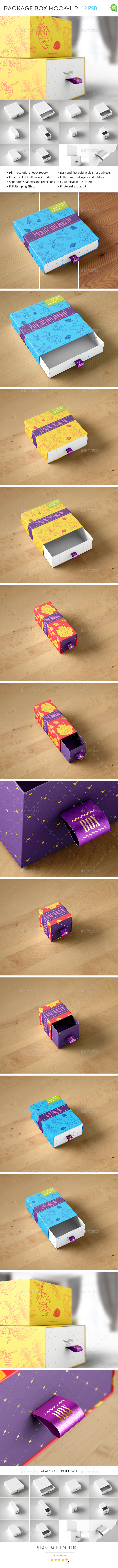Package Box Mock-Up