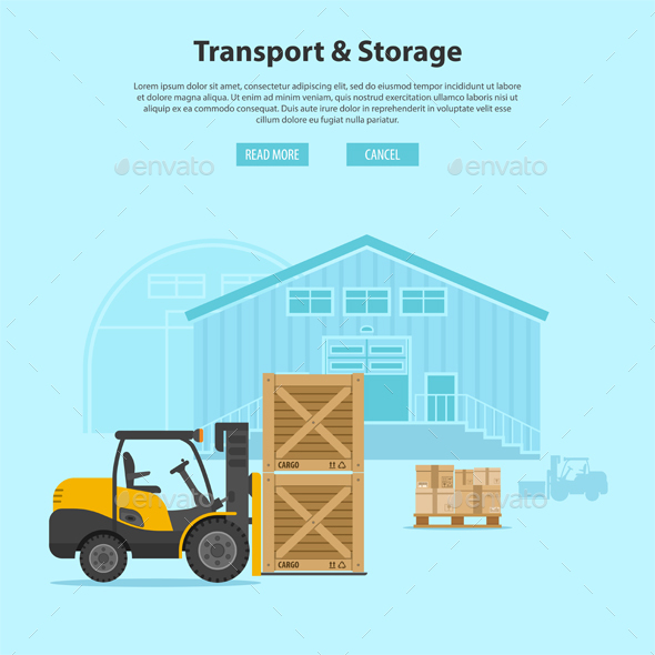 Forklift and Warehouse - Industries Business