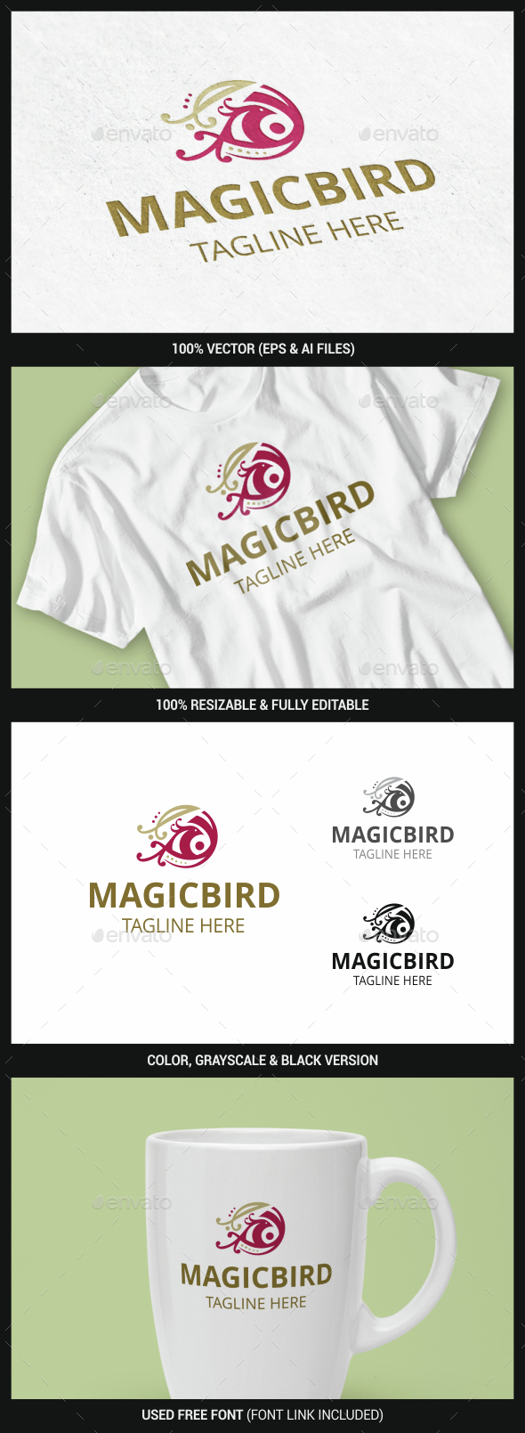 Bird - Animals Logo Templates