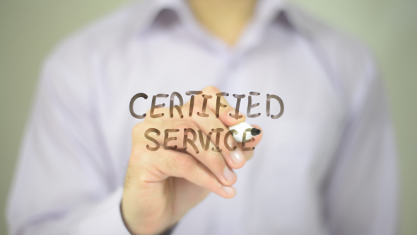 Certified Service alt