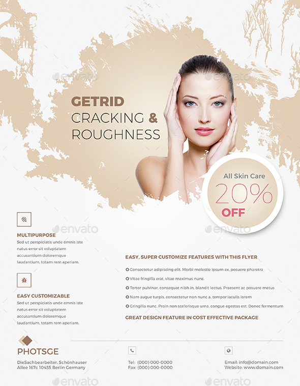 Beauty Care Flyer - Corporate Flyers