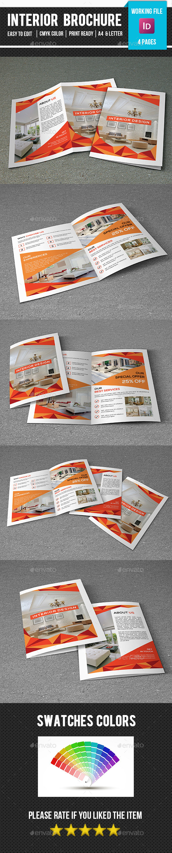 Interior Design Brochure-V358 - Corporate Brochures