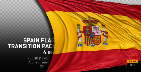 Spain Flag Transitions