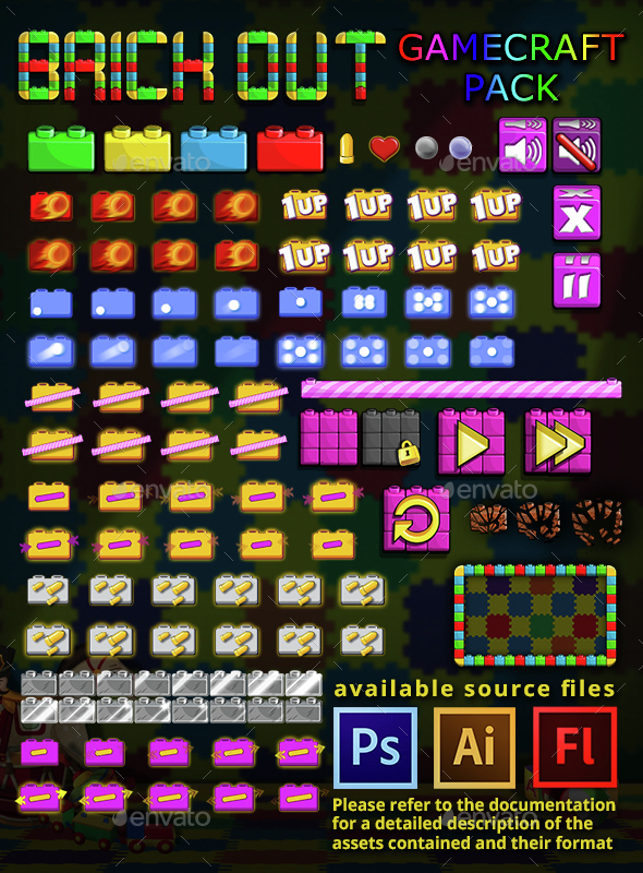 Brick Out - Game Assets - Game Assets